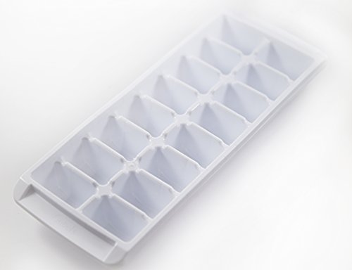 Modern Kitch simple Release White Ice Cube Tray, 16 Essentials