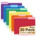 Smart Home SUNEE File Folders, 30 Pack Manilla Folders 8.5 for Daily Use