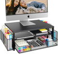 Modern OPNICE Desk Organizer and Accessories, 2-Tier Computer Monitor Stand Kit